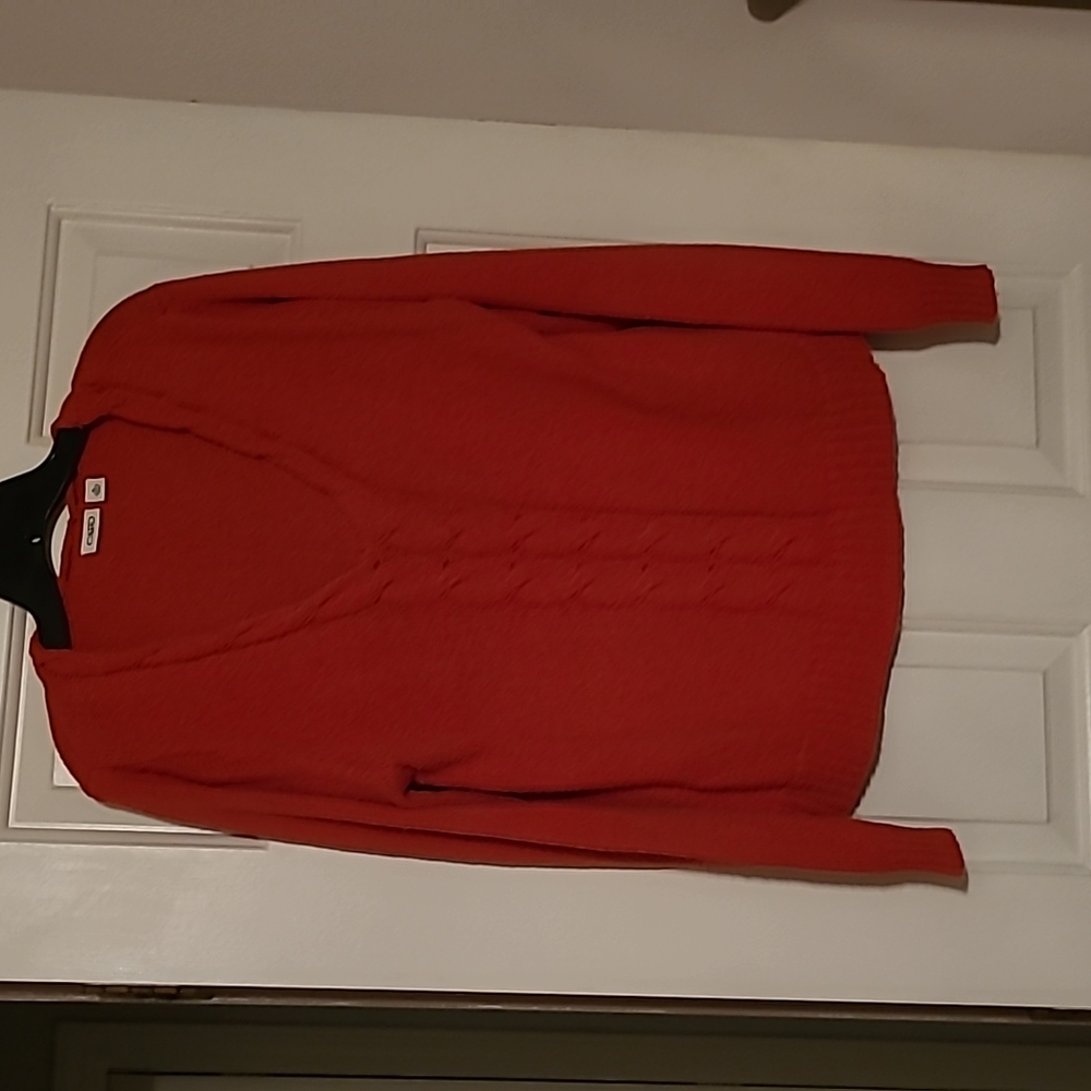 XL orange sweater by Cato